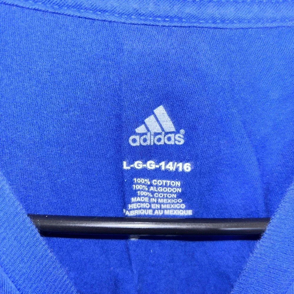 Adidas Golden State Warriors Kevin Durant #35 T Shirt Youth Size‎ L